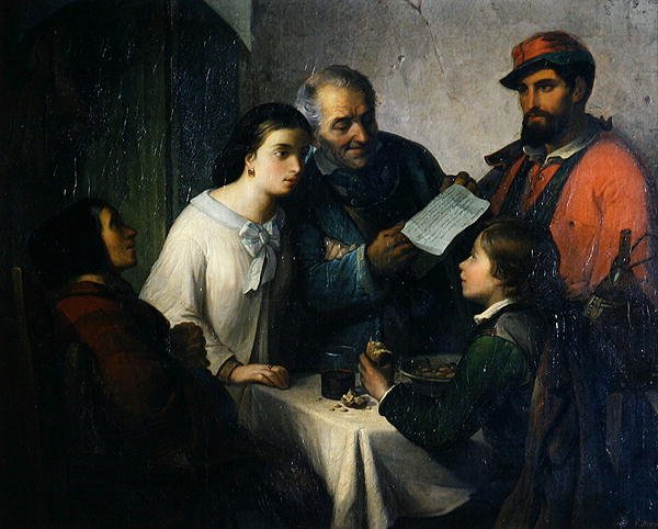 List wolontariusza, od frontu do rodziny autorstwa Giuseppe Moricci