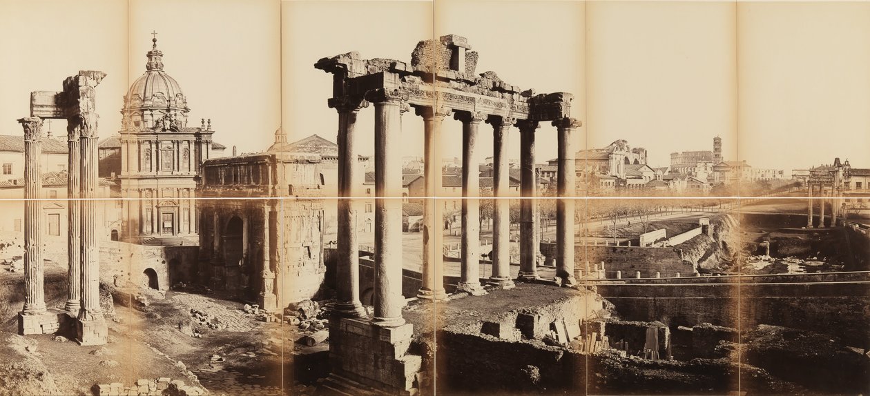 Widok na Forum Romanum autorstwa Giuseppe Ninci