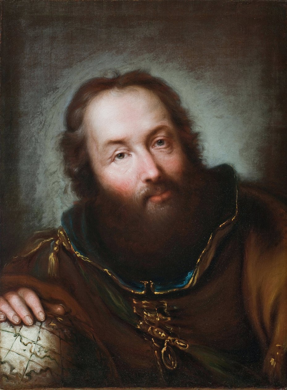 Portret Krzysztofa Kolumba autorstwa Giuseppe Nogari