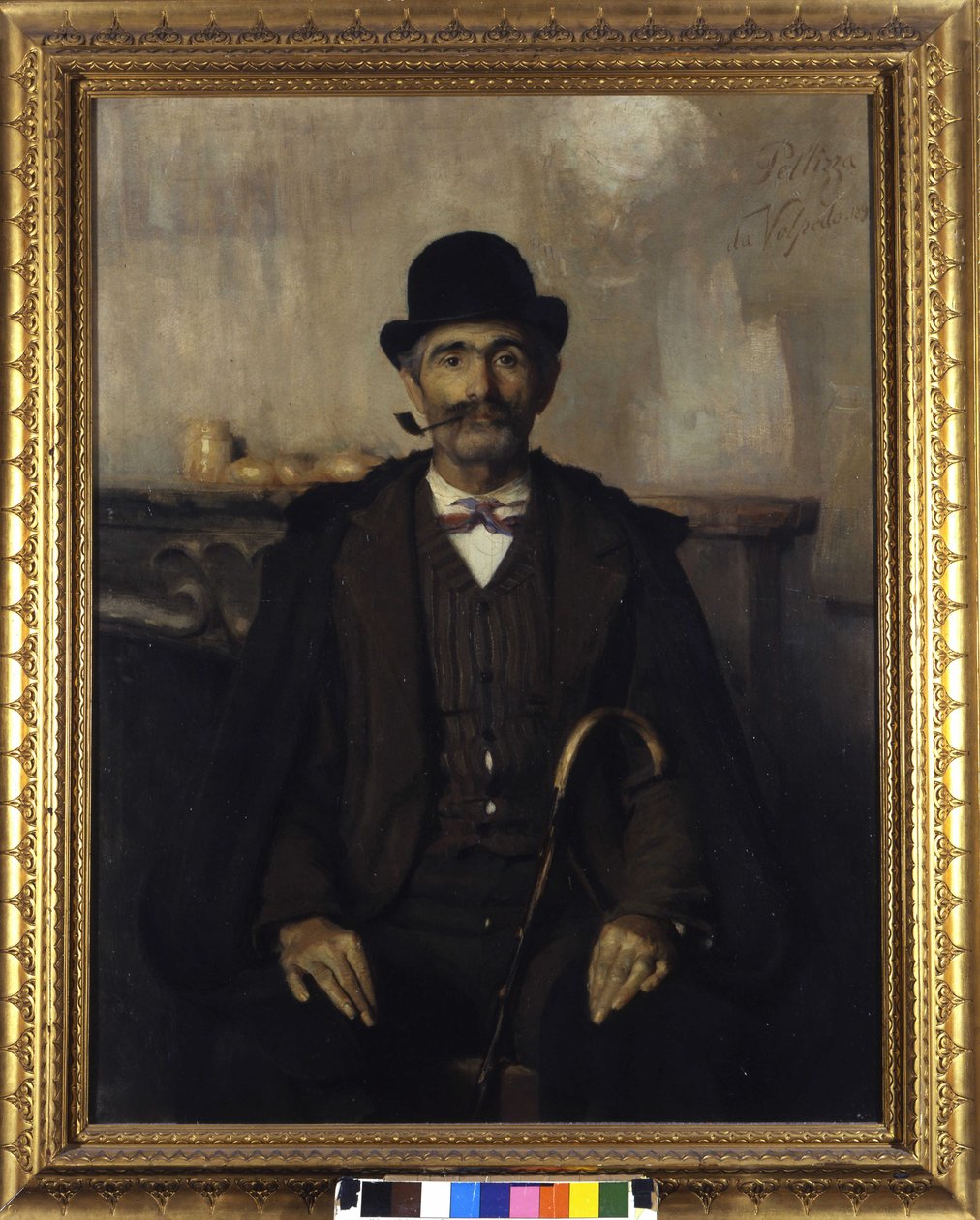 Giuseppe Giani mediator (Portret Giuseppe Giani mediator). Obraz Giovanniego Pellizzy da Volpedo (1868-1907) autorstwa Giuseppe Pellizza da Volpedo