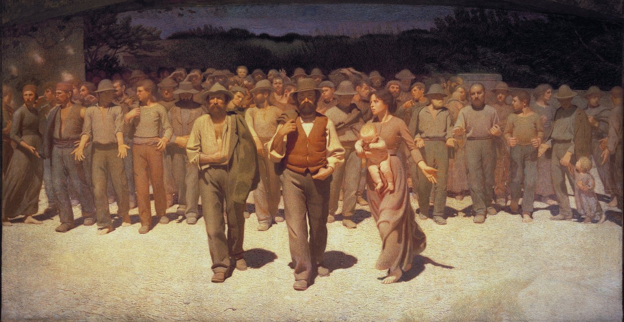 Dzielnica Stanu autorstwa Giuseppe Pellizza da Volpedo