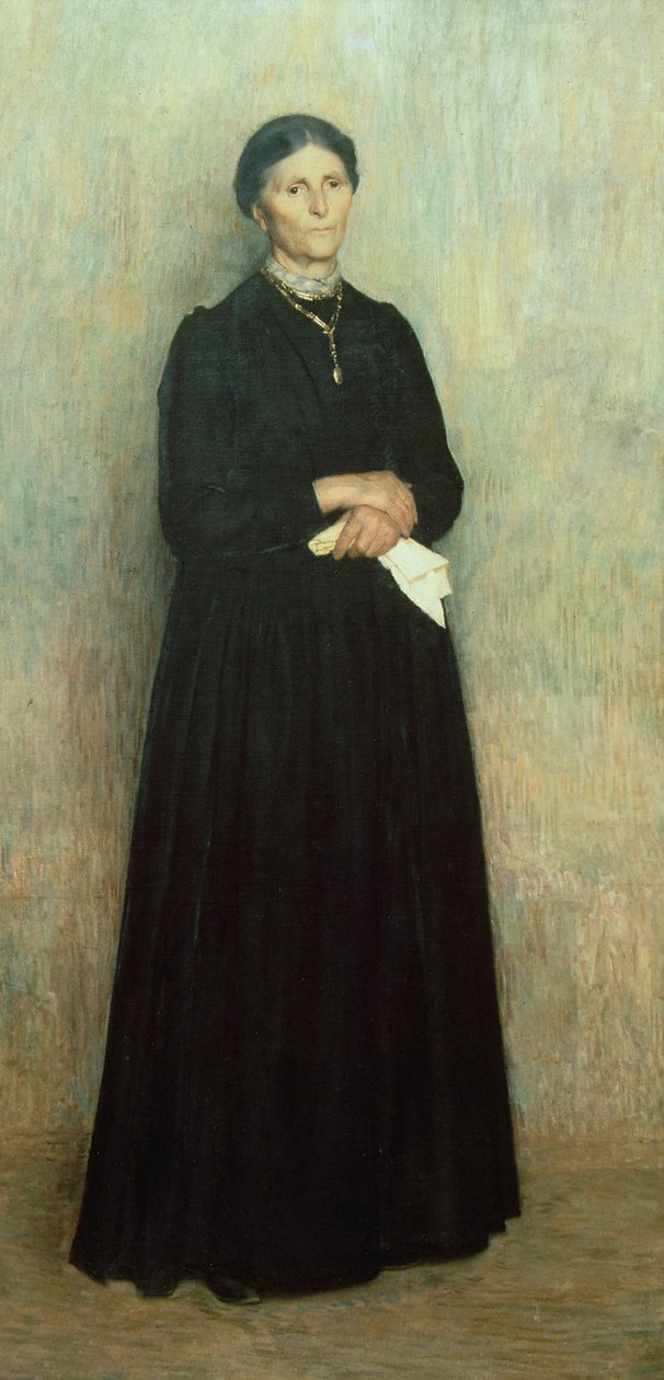 Portret jego matki autorstwa Giuseppe Pellizza da Volpedo