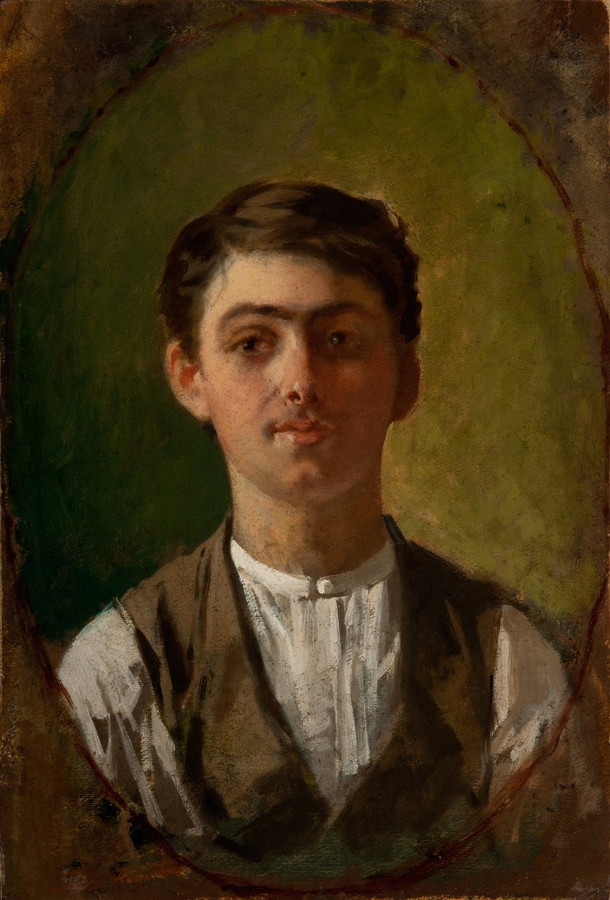Autoportret, 1885-1886. autorstwa Giuseppe Pellizza da Volpedo