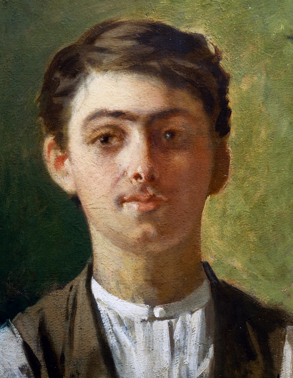 Autoportret z młodości autorstwa Giuseppe Pellizza da Volpedo