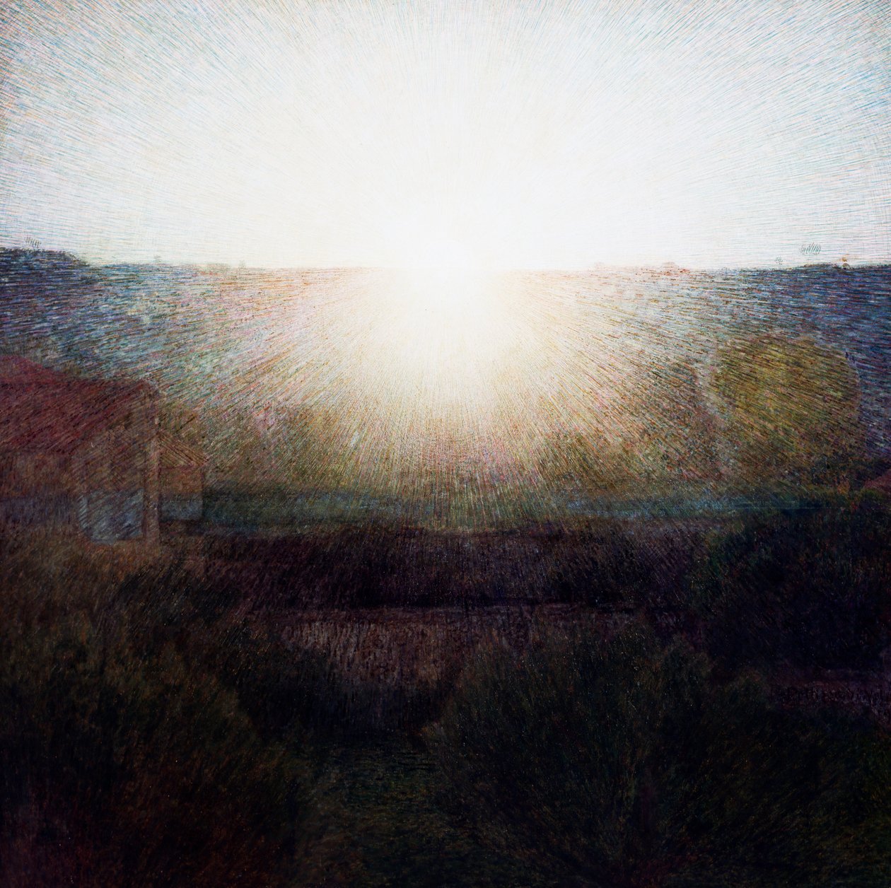 Słońce autorstwa Giuseppe Pellizza da Volpedo
