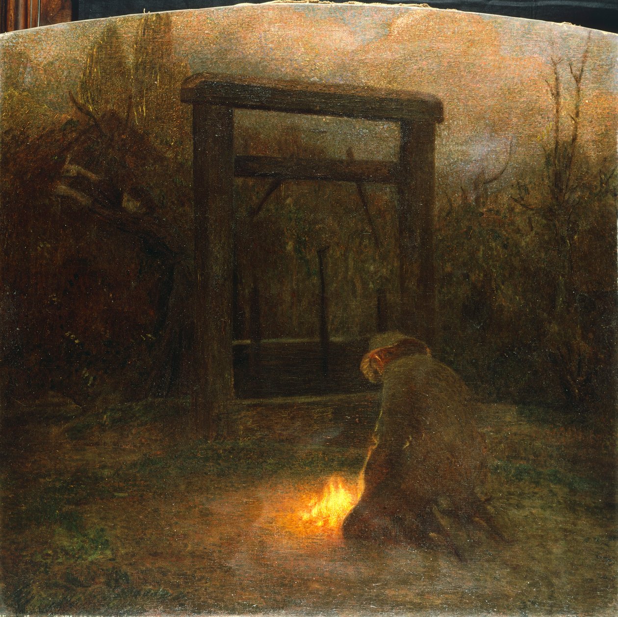 miłość życia, panel prawy, autor: Giuseppe Pellizza da Volpedo (1868-1907) autorstwa Giuseppe Pellizza da Volpedo