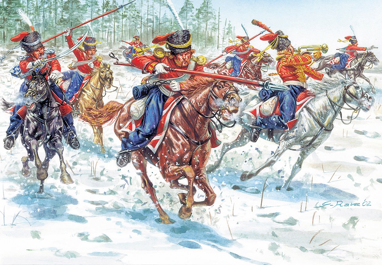 Pierwsze Imperium: Kozacy Imperialnej Armii Rosji - Pierwsze imperium: Imperialni rosyjscy Kozacy - Ilustracja Giuseppe Rava autorstwa Giuseppe Rava