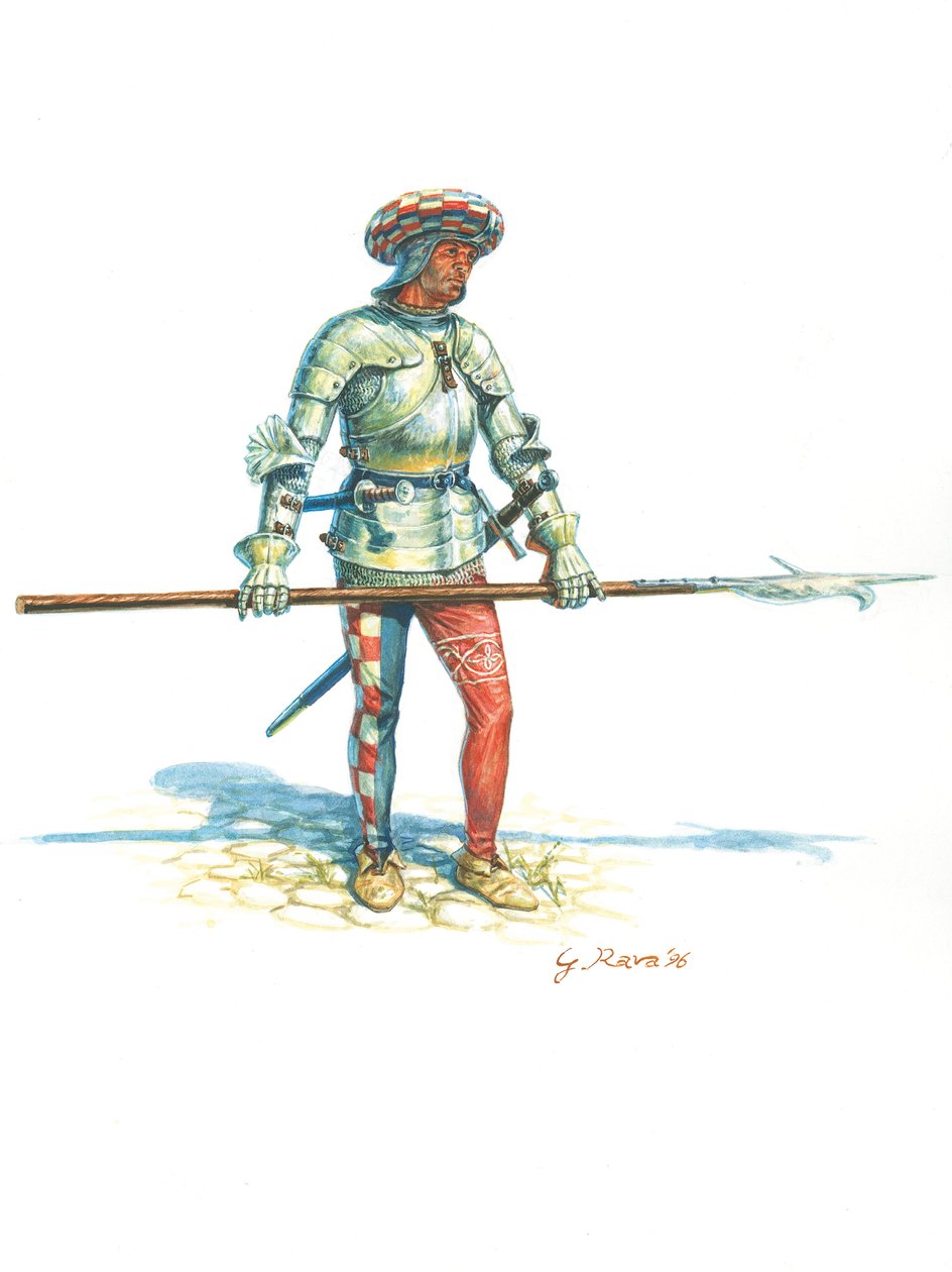 Hallebardier z Toskanii autorstwa Giuseppe Rava