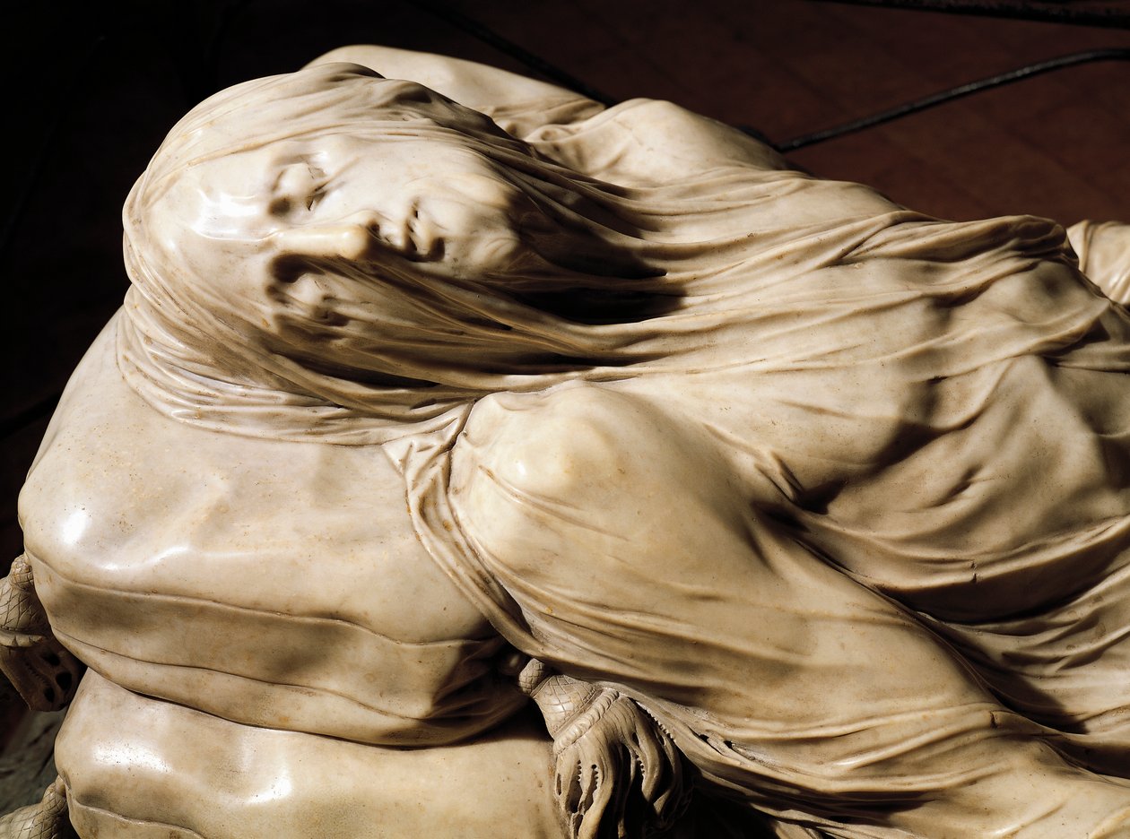 Ukryty Chrystus autorstwa Giuseppe Sanmartino