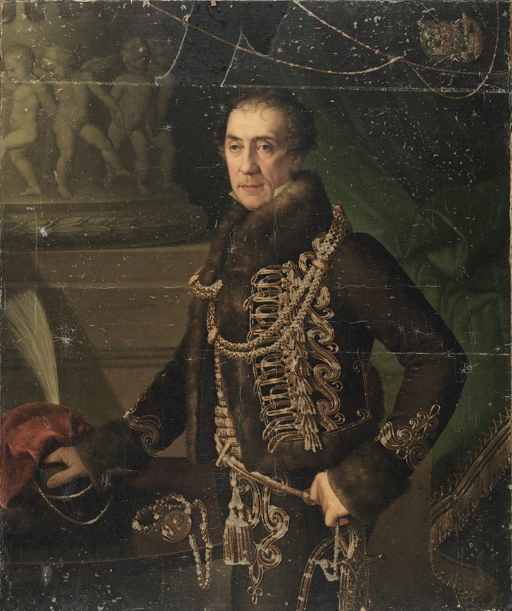 Radny patrycjuszowski i kanclerz miasta Fiume Vincenzo Nobile de Terzi autorstwa Giuseppe Tominz
