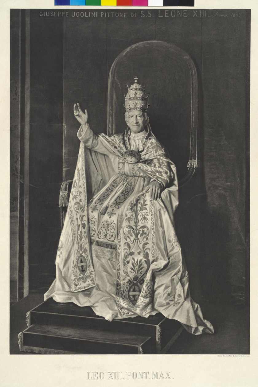 Papież Leon XIII autorstwa Giuseppe Ugolini