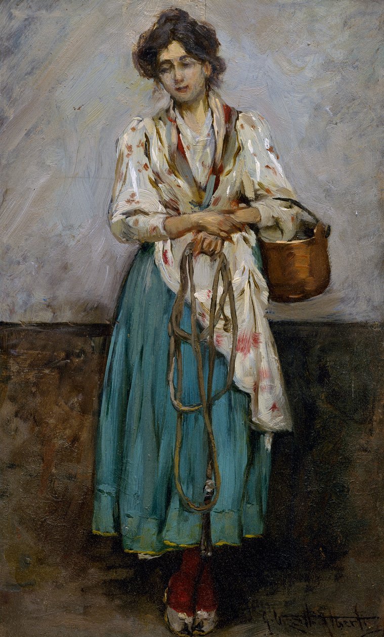 Pranie autorstwa Giuseppe Vizzotto Alberti