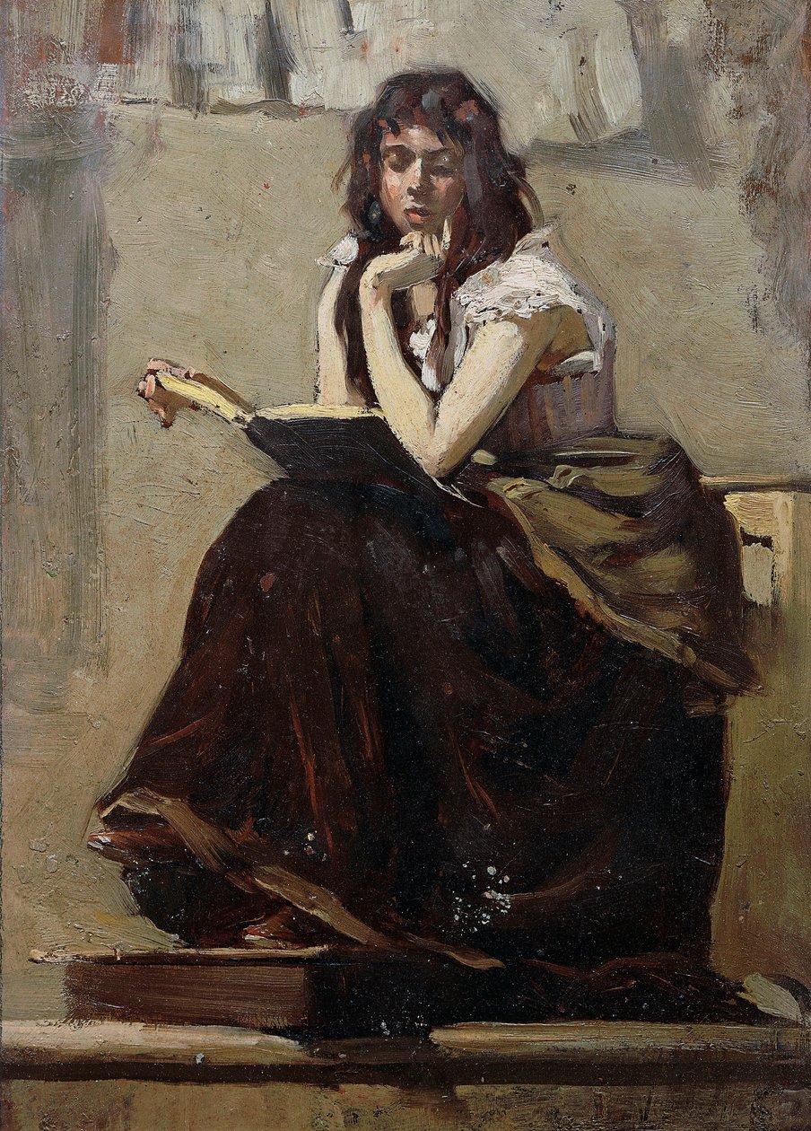 Uczennica autorstwa Giuseppe Vizzotto Alberti