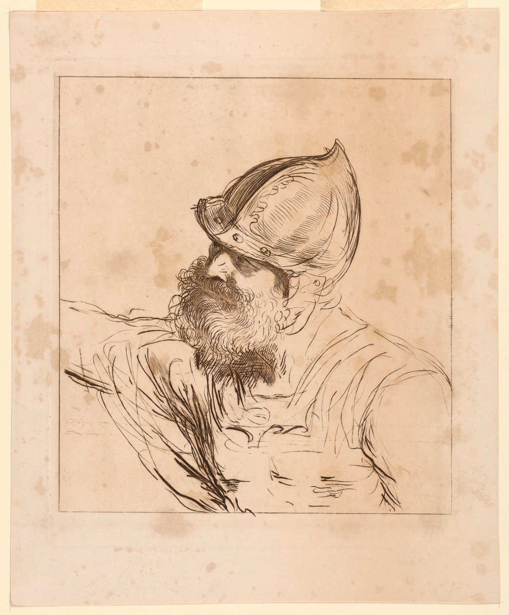 Głowa żołnierza autorstwa Giuseppe Zocchi