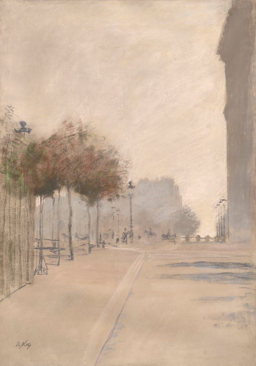 Widok na Paryż autorstwa Giuseppe de Nittis