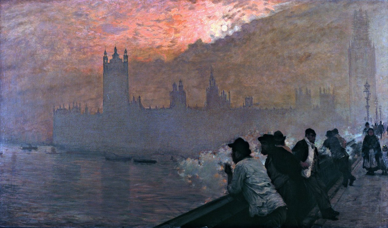 Westminster autorstwa Giuseppe de Nittis