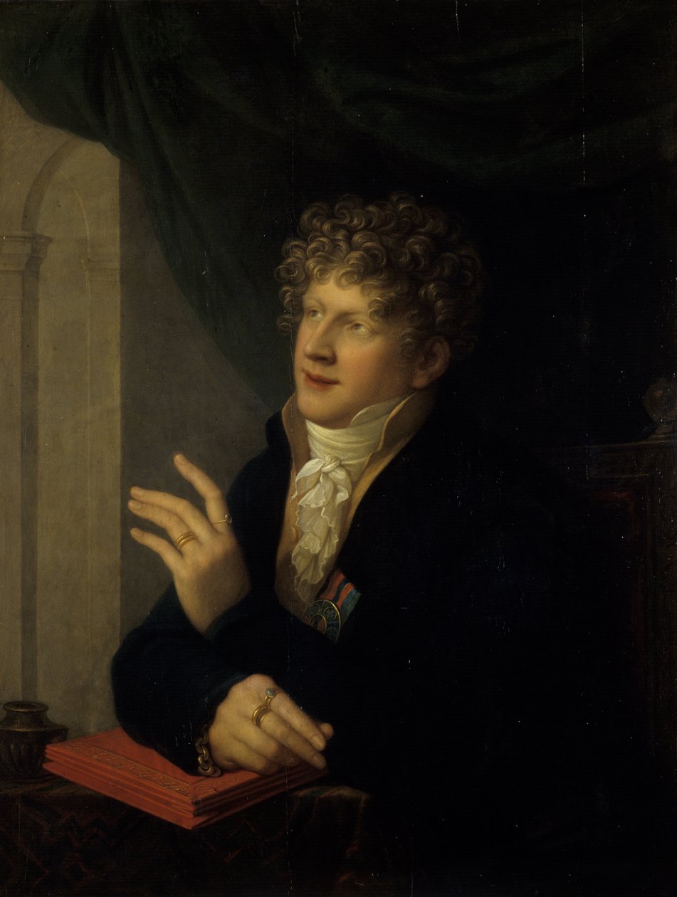 Sierpień, książę Saksonii, 1813 r. autorstwa Giuseppe or Josef Grassi
