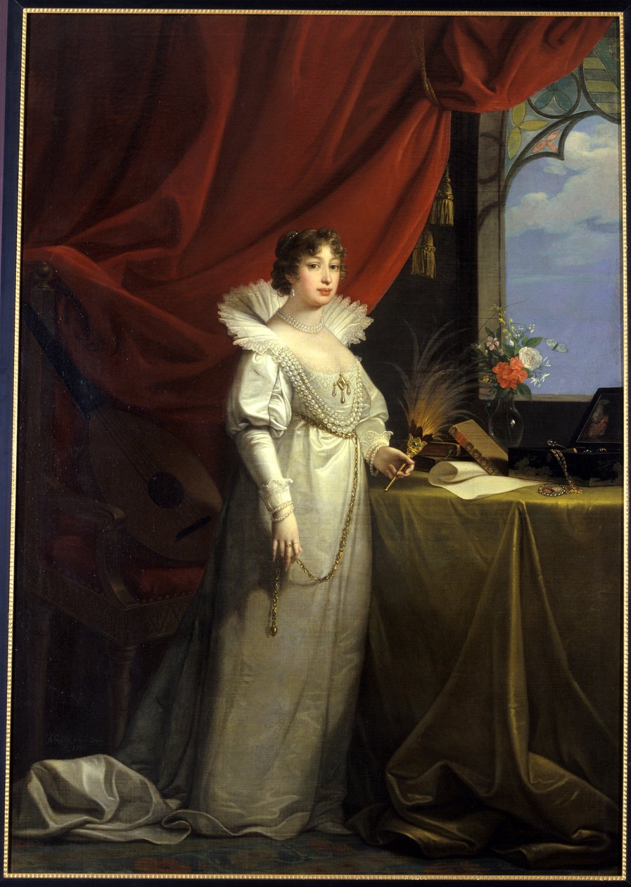 Caroline Amalie, księżna Saxe-Gotha-Altenburg, 1805 autorstwa Giuseppe or Josef Grassi