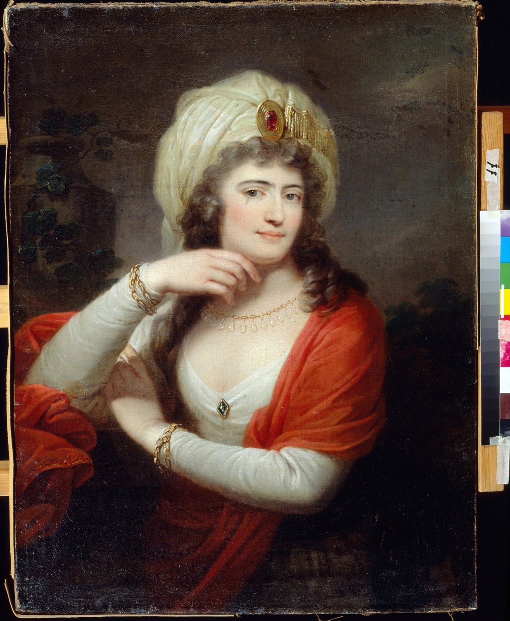 Portret Aleksandry Branickiej (z domu Engelhardt autorstwa Giuseppe or Josef Grassi
