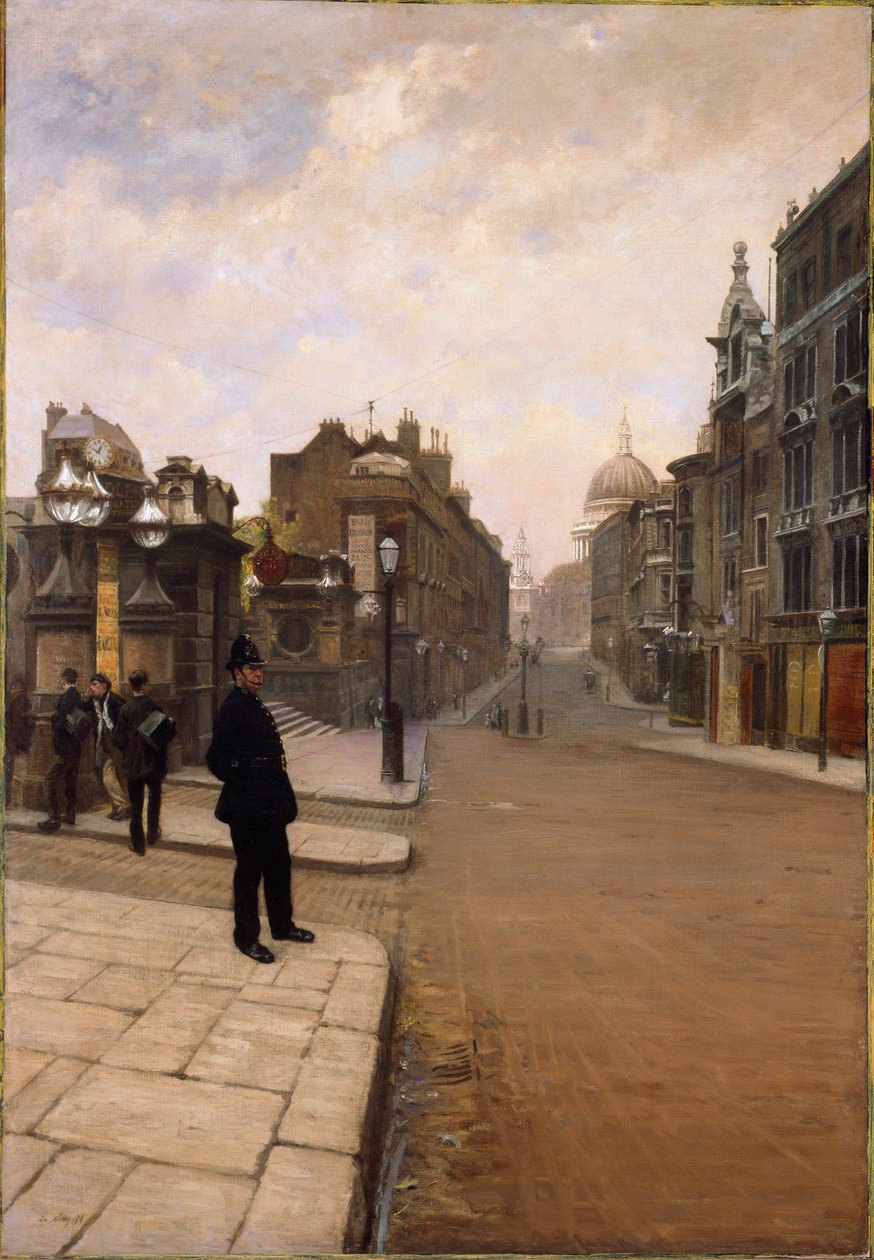 Niedziela w Londynie (Malarstwo autorstwa Giuseppe or Joseph de Nittis