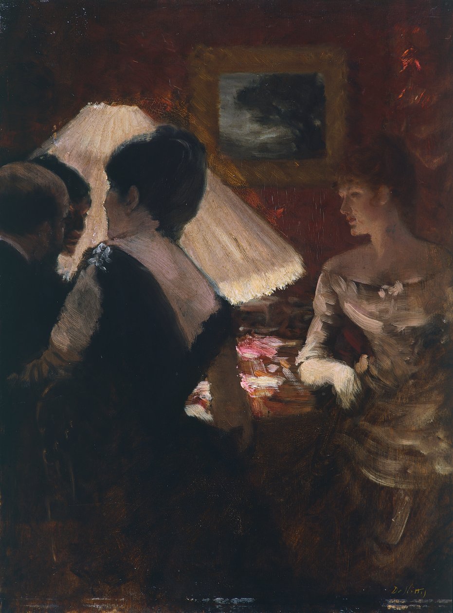 Wokół klosza autorstwa Giuseppe or Joseph de Nittis