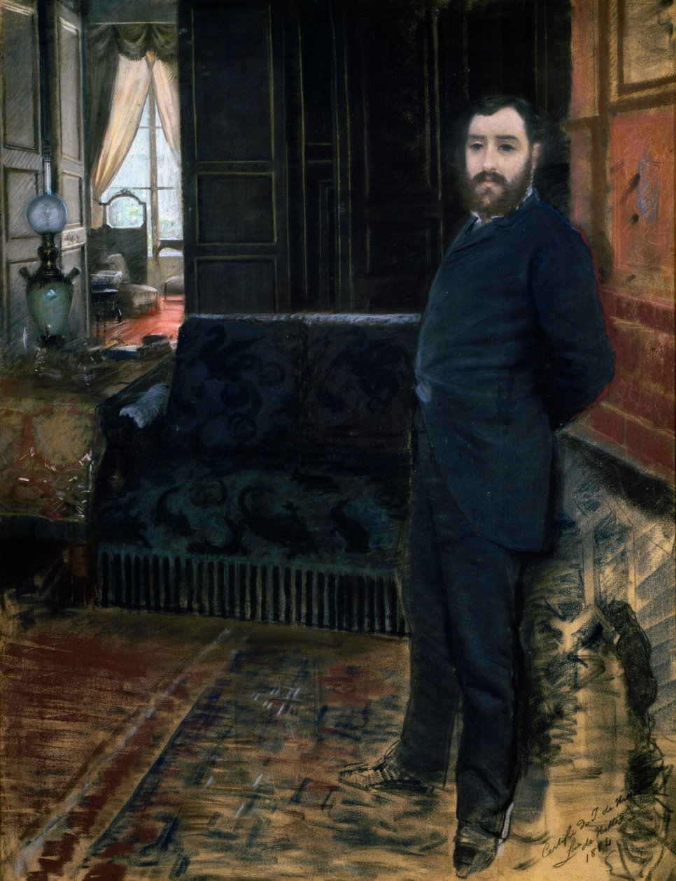 Autoportret autorstwa Giuseppe or Joseph de Nittis