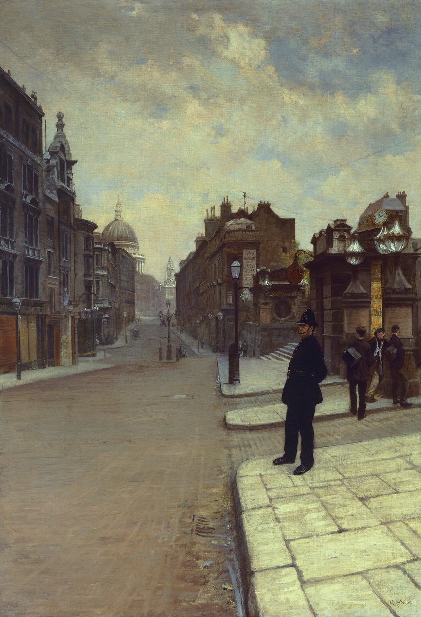 Niedziela w Londynie autorstwa Giuseppe or Joseph de Nittis