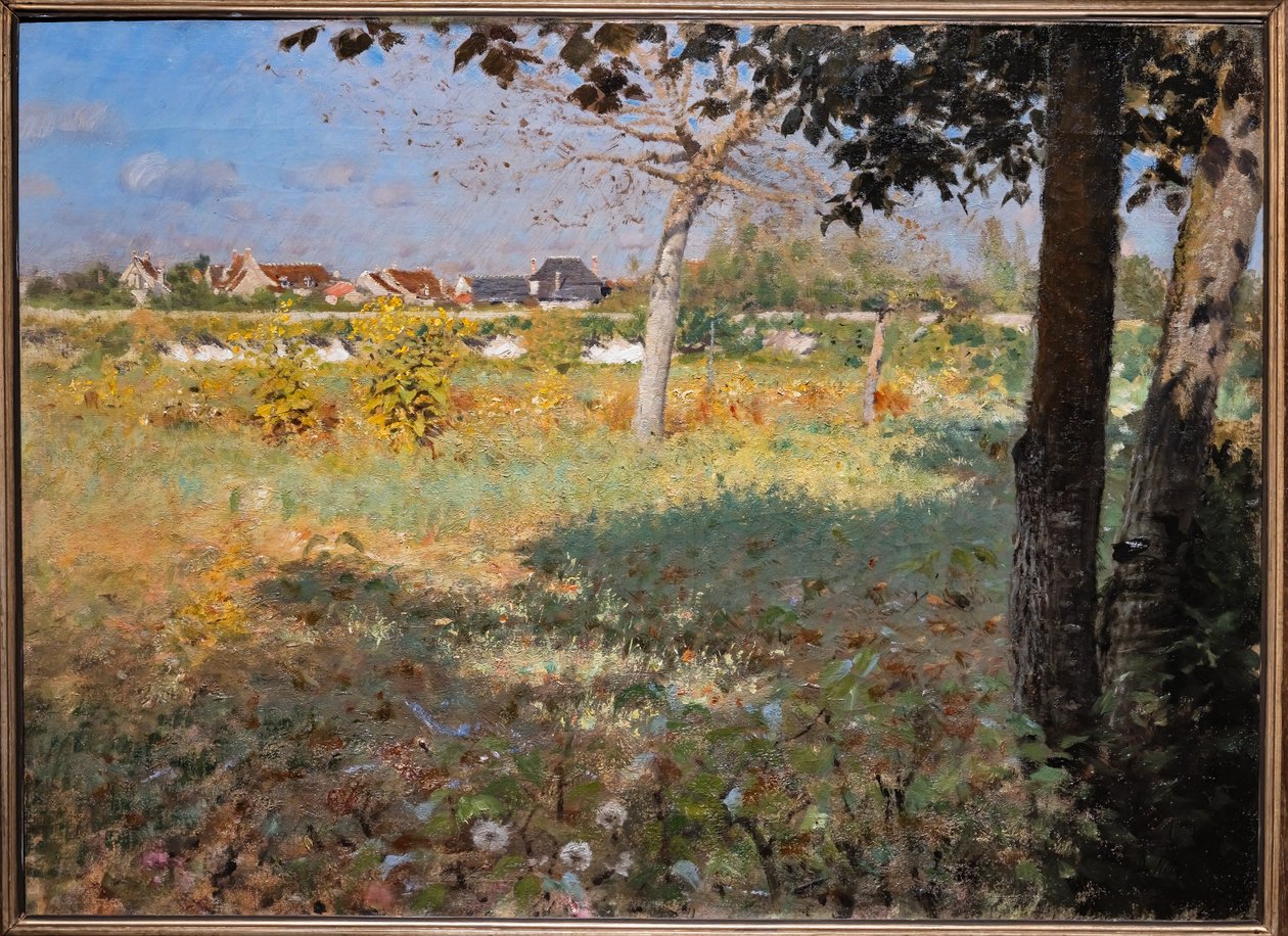 Stary ogród autorstwa Giuseppe or Joseph de Nittis