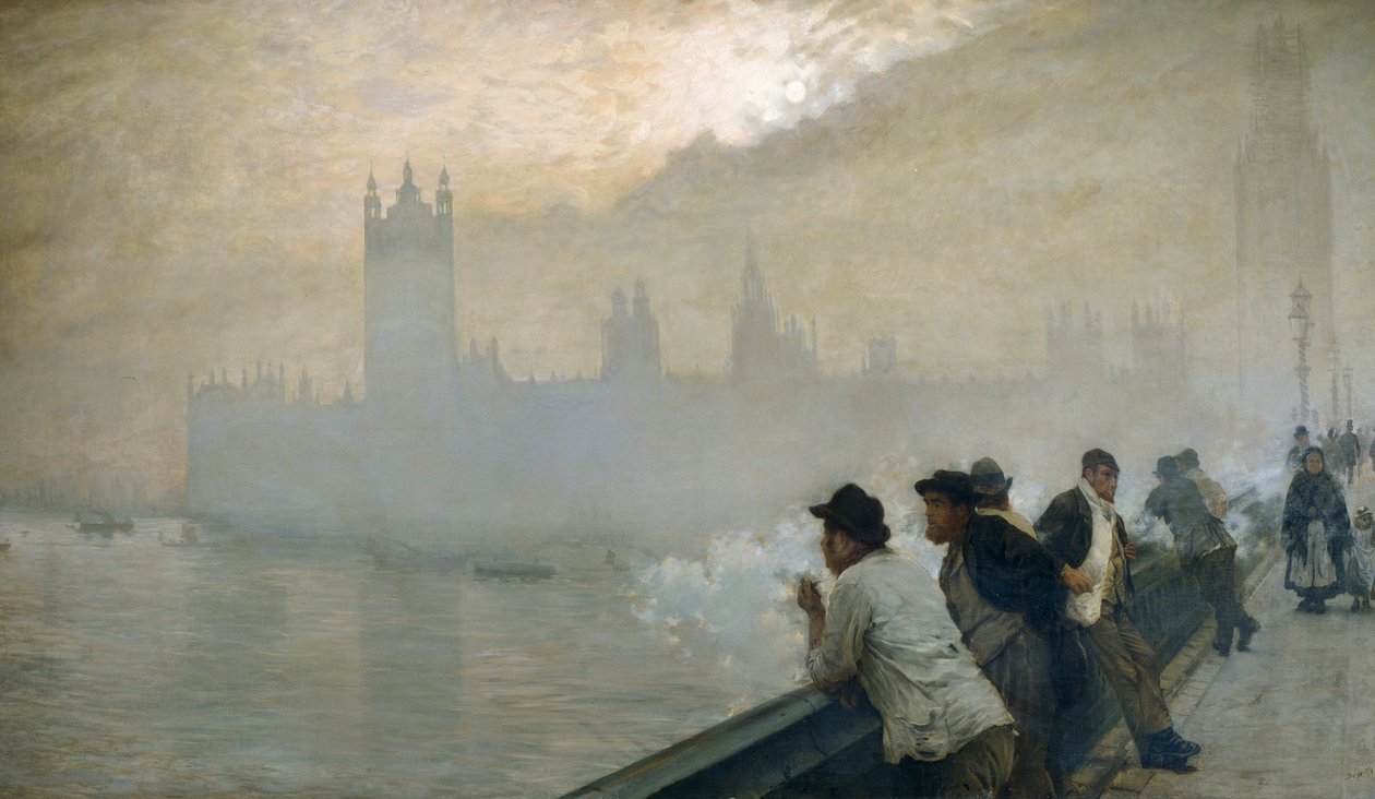 Westminster autorstwa Giuseppe or Joseph de Nittis