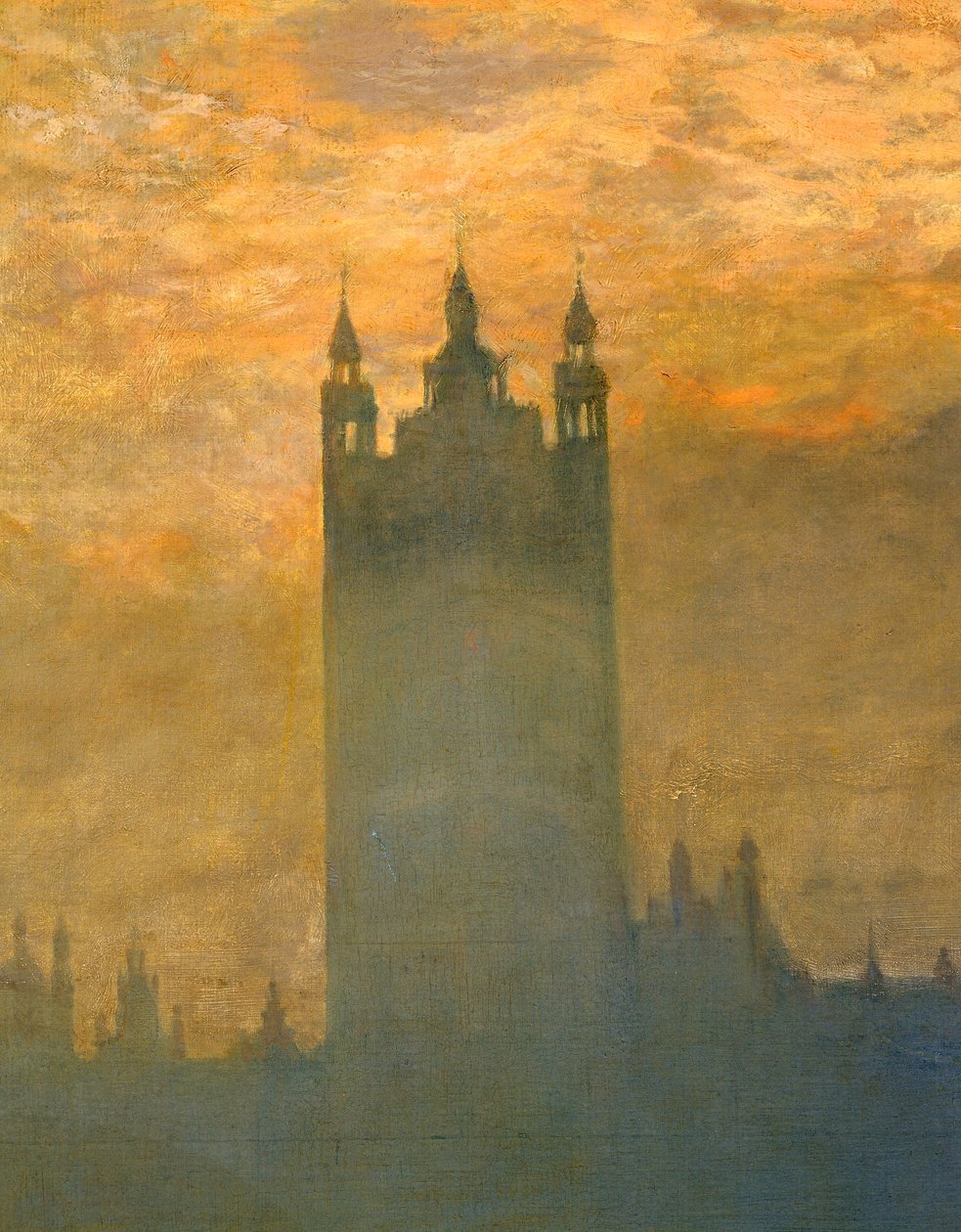 Westminster autorstwa Giuseppe or Joseph de Nittis