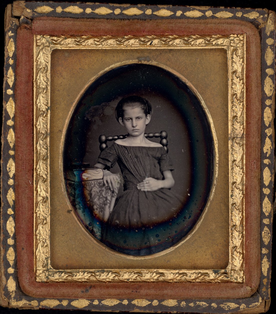 Portret dziewczynki, ok. 1850 (zdjęcie) autorstwa Glenalvin J. Goodridge