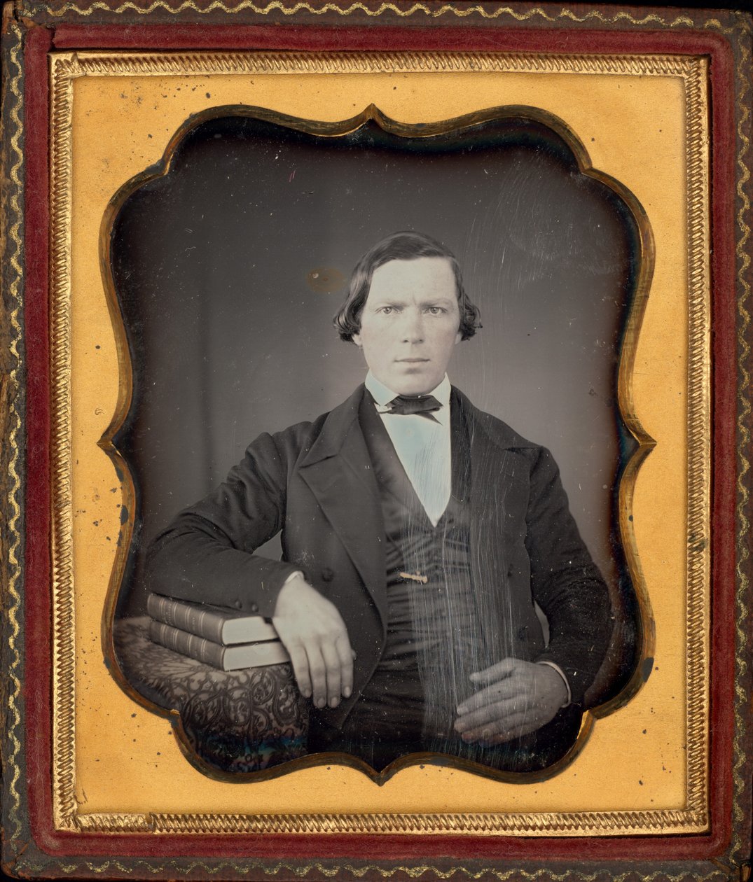 Portret mężczyzny, ok. 1850 (zdjęcie) autorstwa Glenalvin J. Goodridge