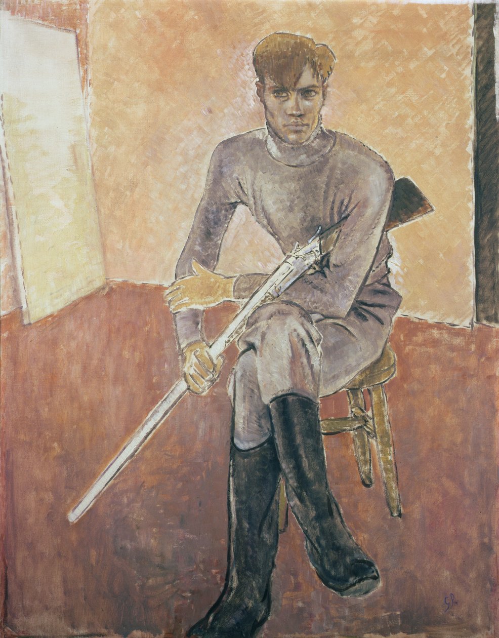 Człowiek z bronią, XX wiek autorstwa Glyn Warren Philpot