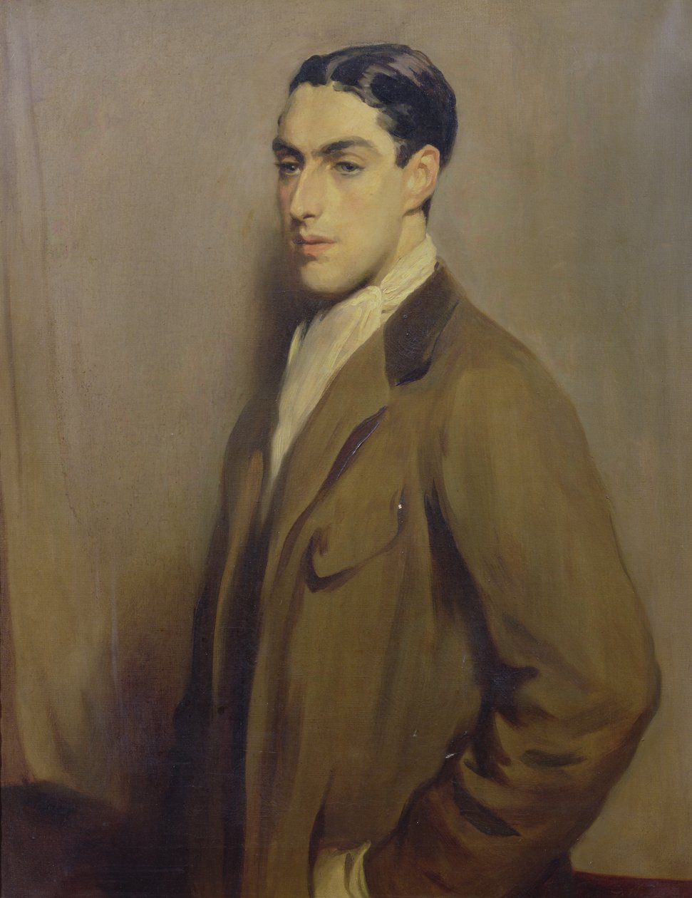 Portret Franka Meyera, ok. 1910 autorstwa Glyn Warren Philpot