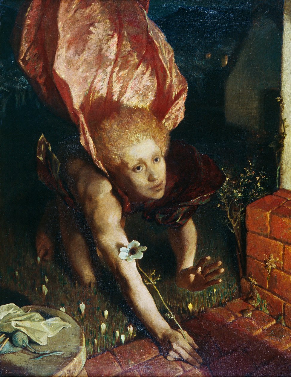 Anioł Zwiastowania autorstwa Glyn Warren Philpot