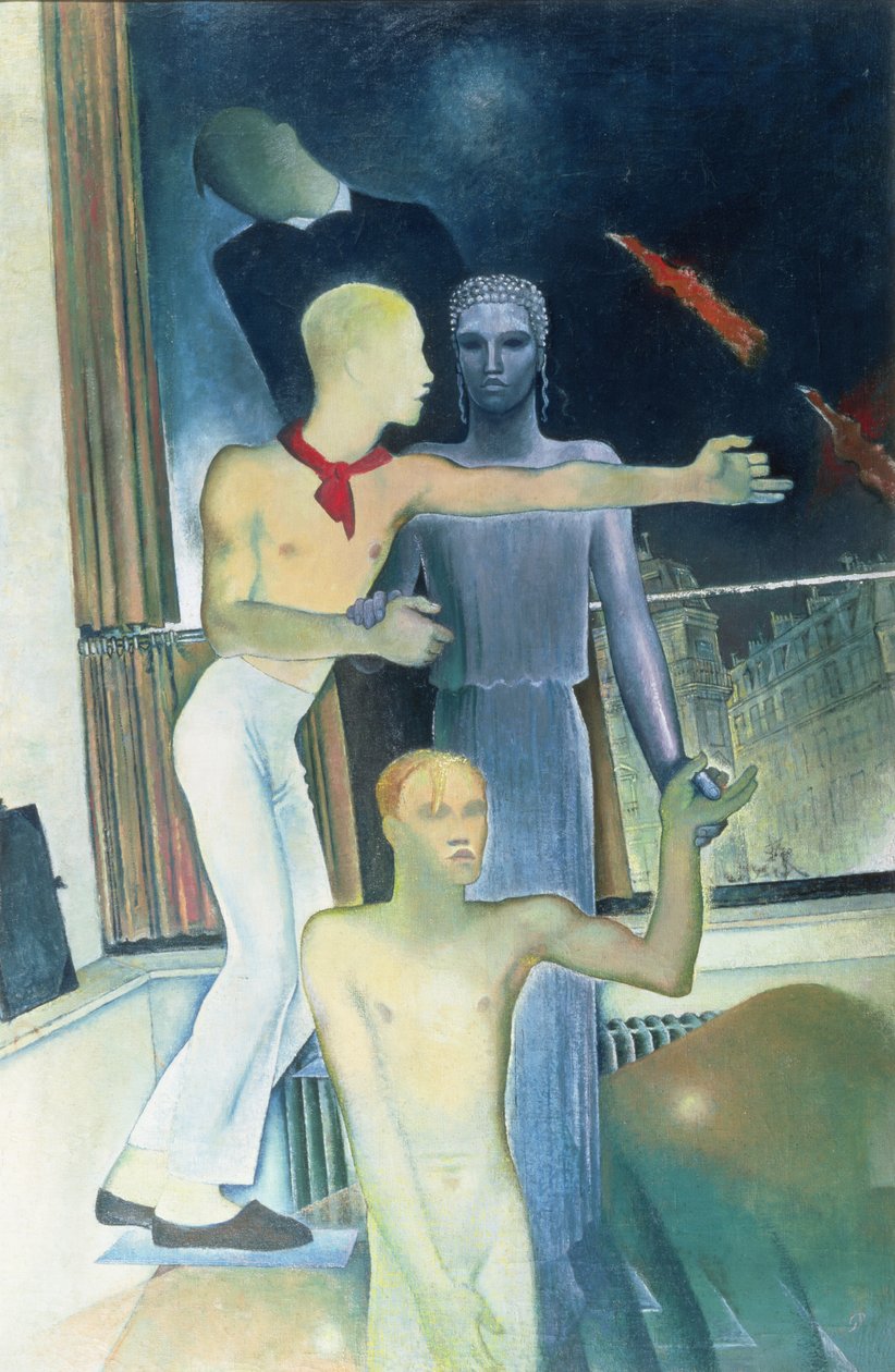 Fuga, 1931-32 autorstwa Glyn Warren Philpot
