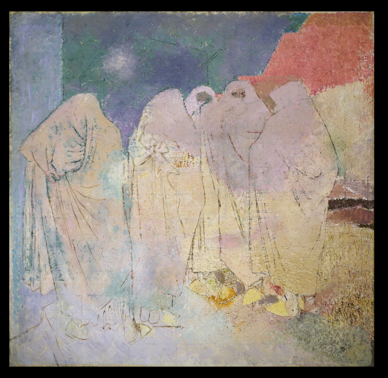 Grupa kobiet, Marrakesz autorstwa Glyn Warren Philpot