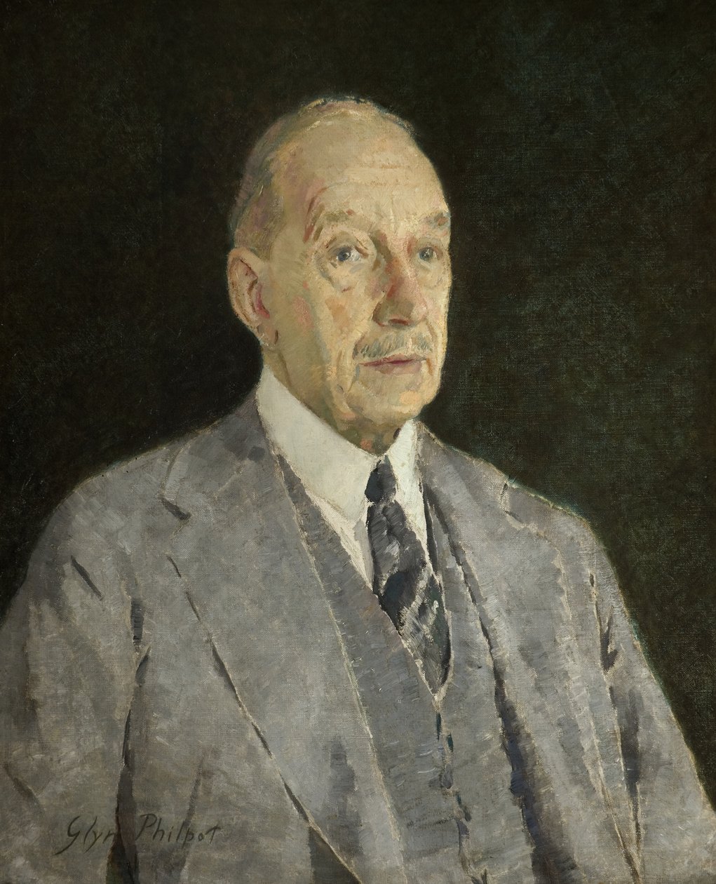 Portret Cecila Higginsa, 1935 autorstwa Glyn Warren Philpot