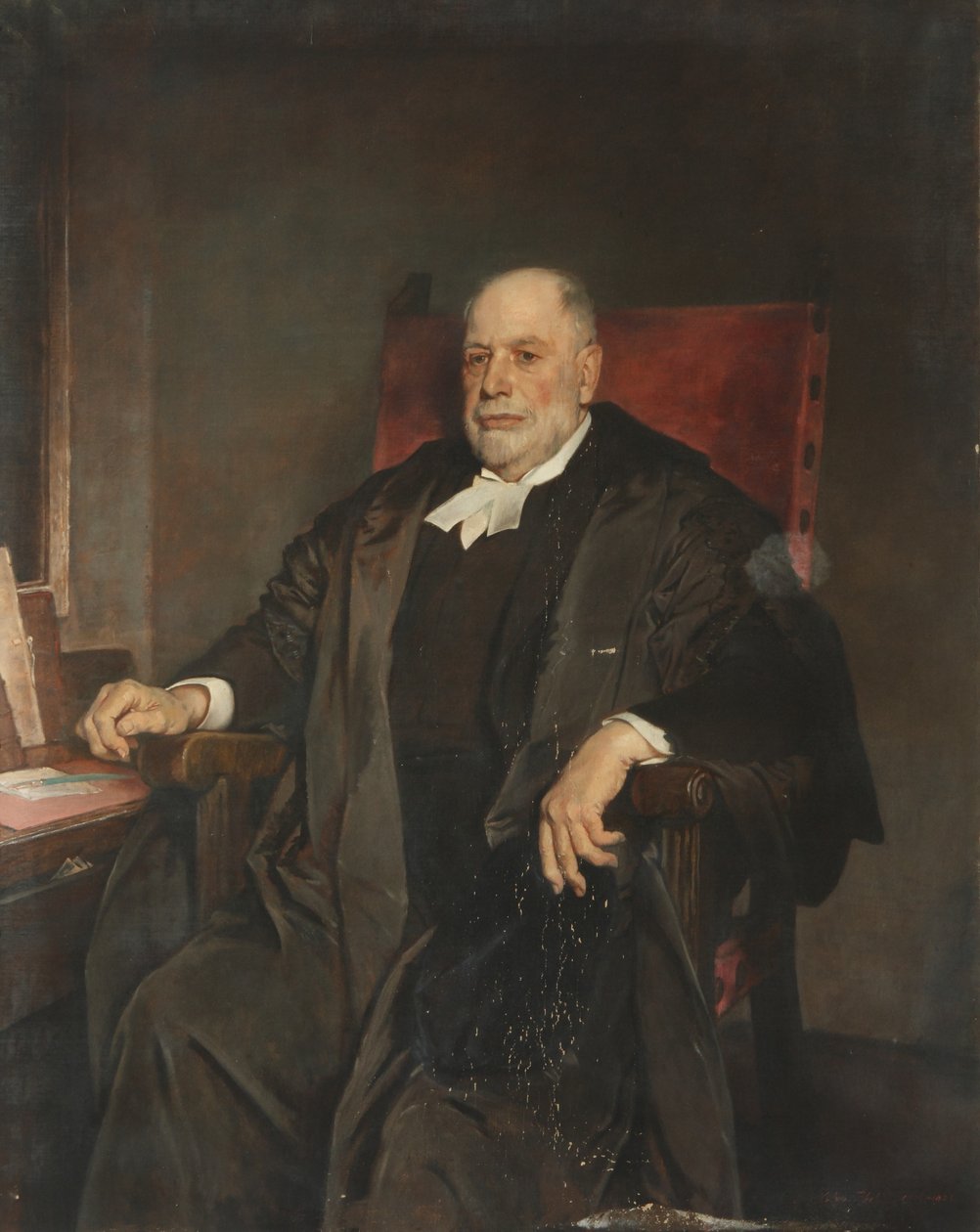 Sir Thomas Herbert Warren, prezes Magdalen College autorstwa Glyn Warren Philpot
