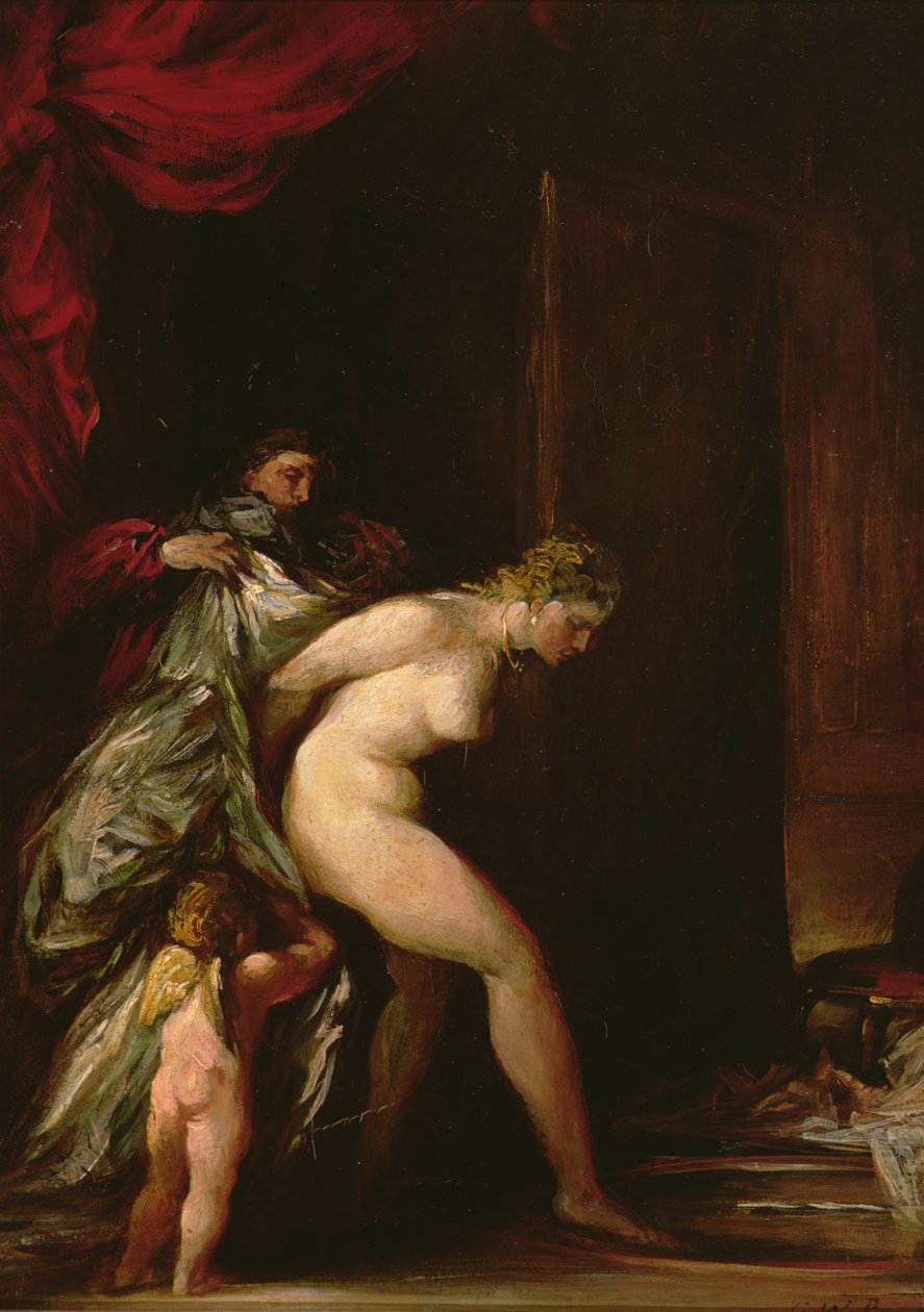 Kąpiel Wenus (olej na płótnie) autorstwa Glyn Warren Philpot