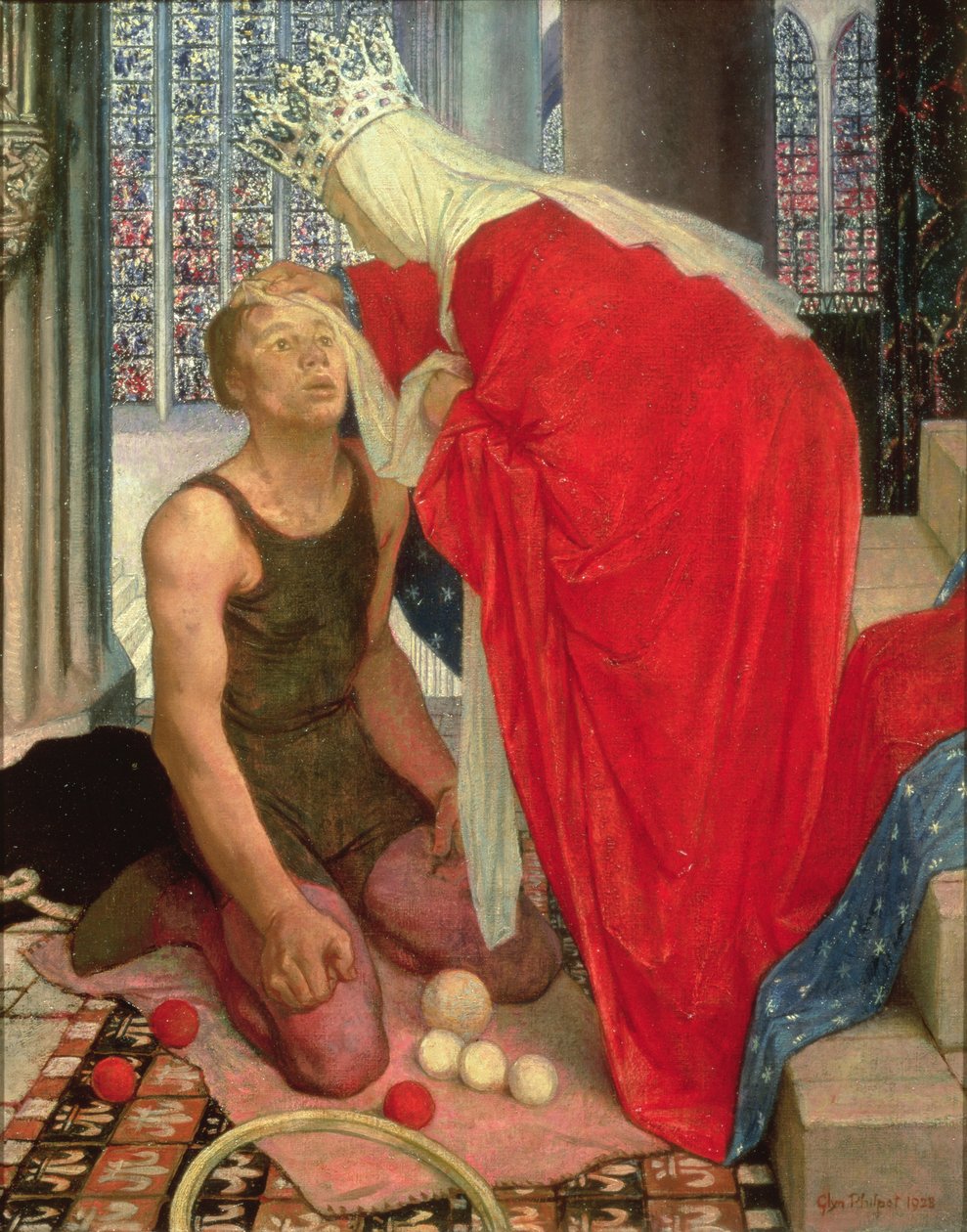 Żongler autorstwa Glyn Warren Philpot