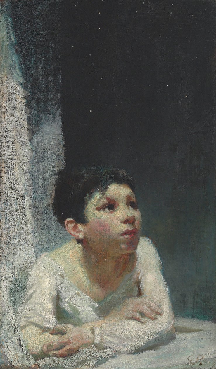 Mały Hiszpan, ok. 1930 r. 1909 (olej na płótnie) autorstwa Glyn Warren Philpot