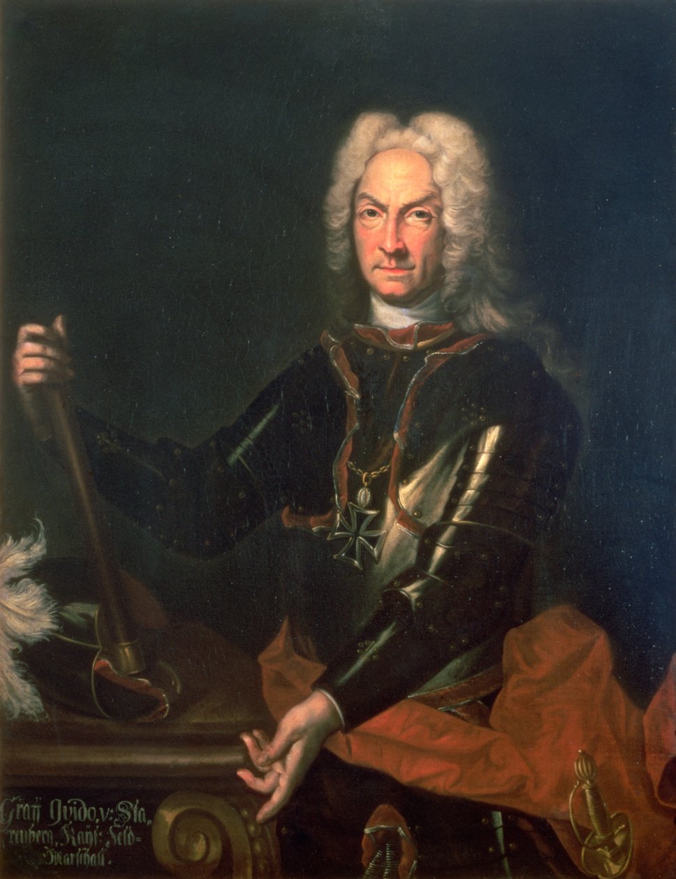 01148 feldmarszałek hrabia Guidobald von Starhemberg (1654-1737), austriacki dowódca wojskowy w Hiszpanii podczas wojny o sukcesję hiszpańską autorstwa Godfrey Kneller