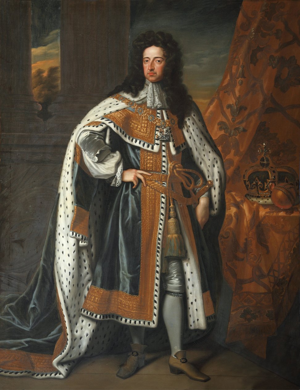 Król Wilhelm III autorstwa Godfrey Kneller