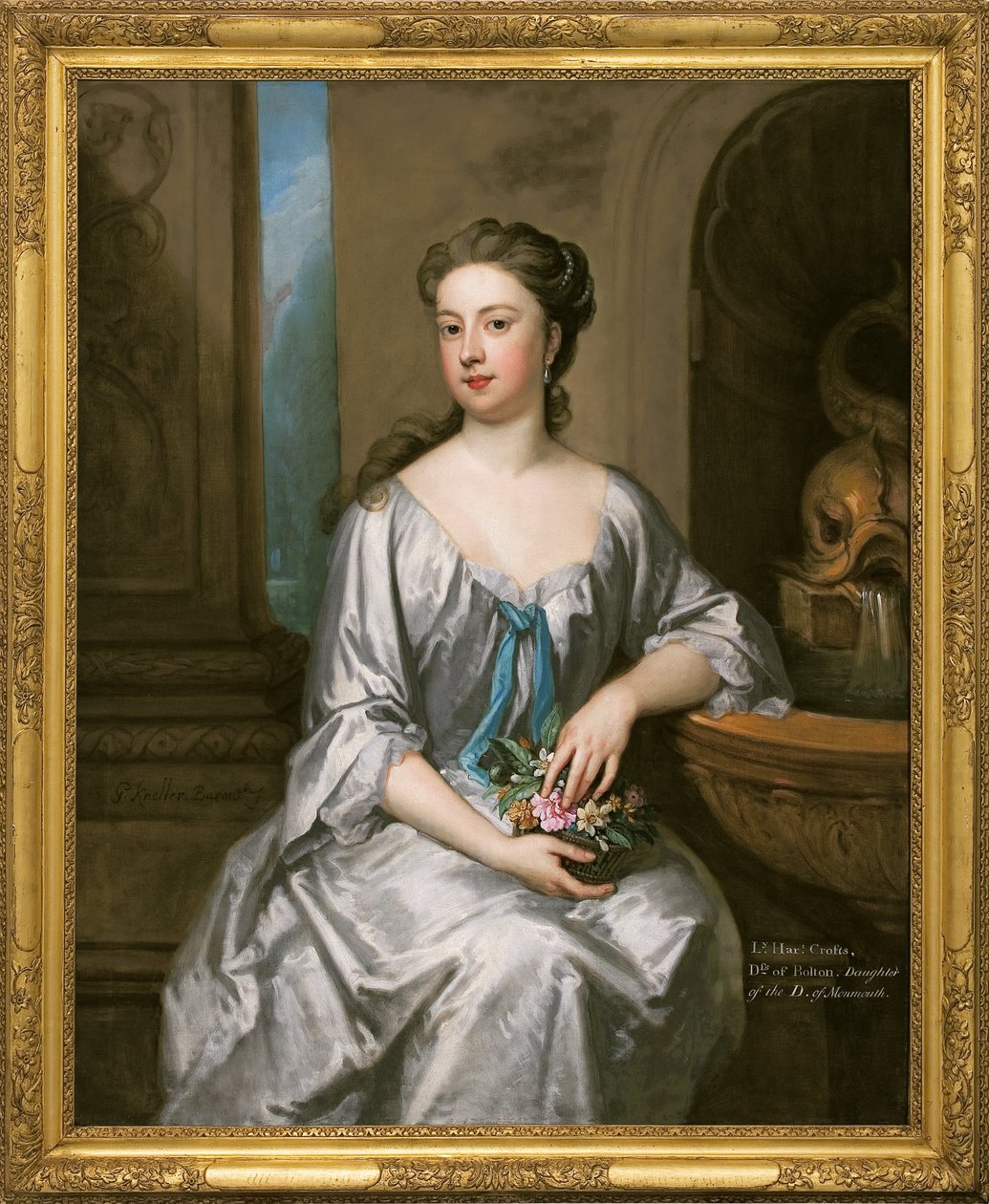 Lady Henrietta Crofts, księżna Bolton autorstwa Godfrey Kneller