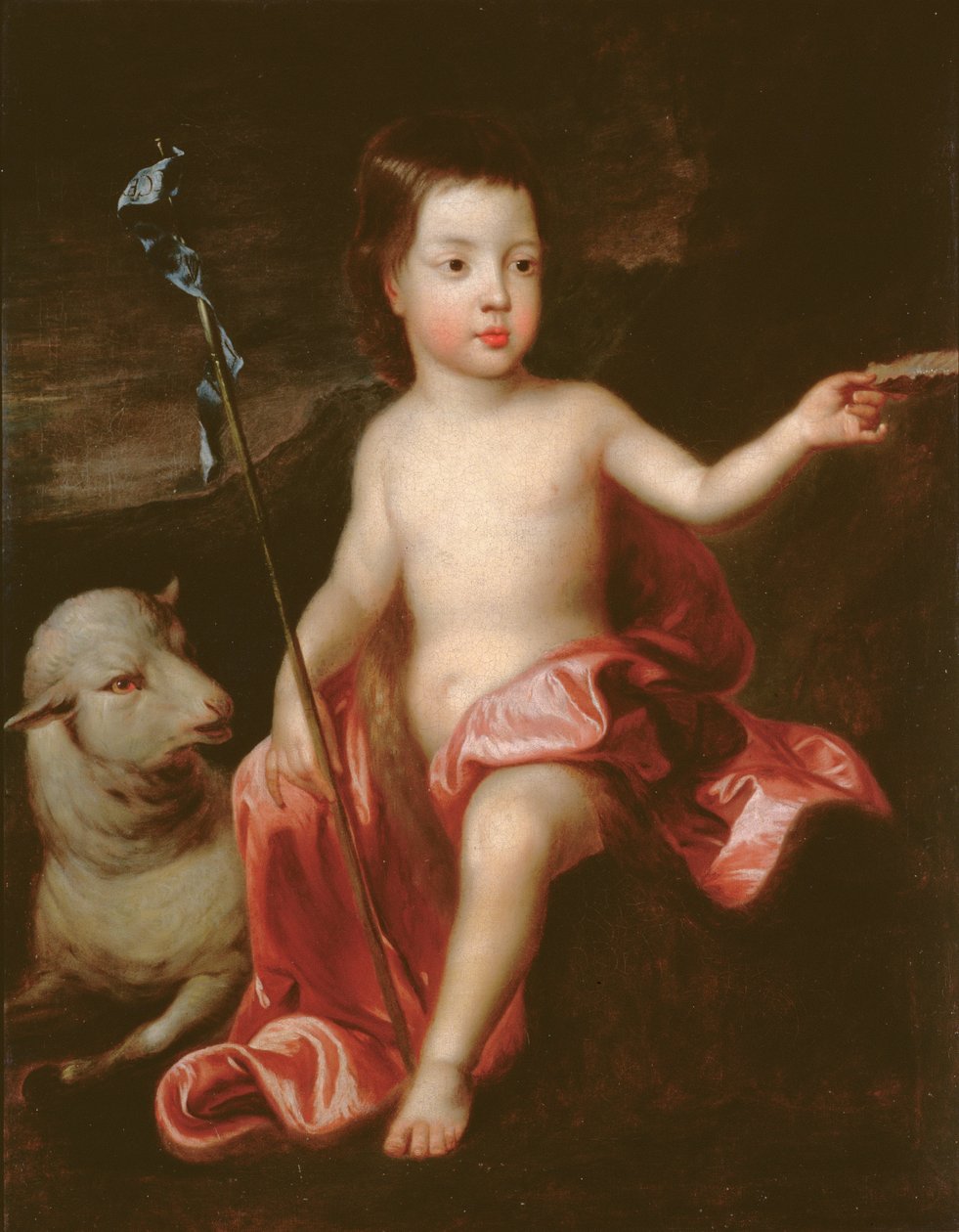 Św. Jan Chrzciciel na pustkowiu autorstwa Godfrey Kneller