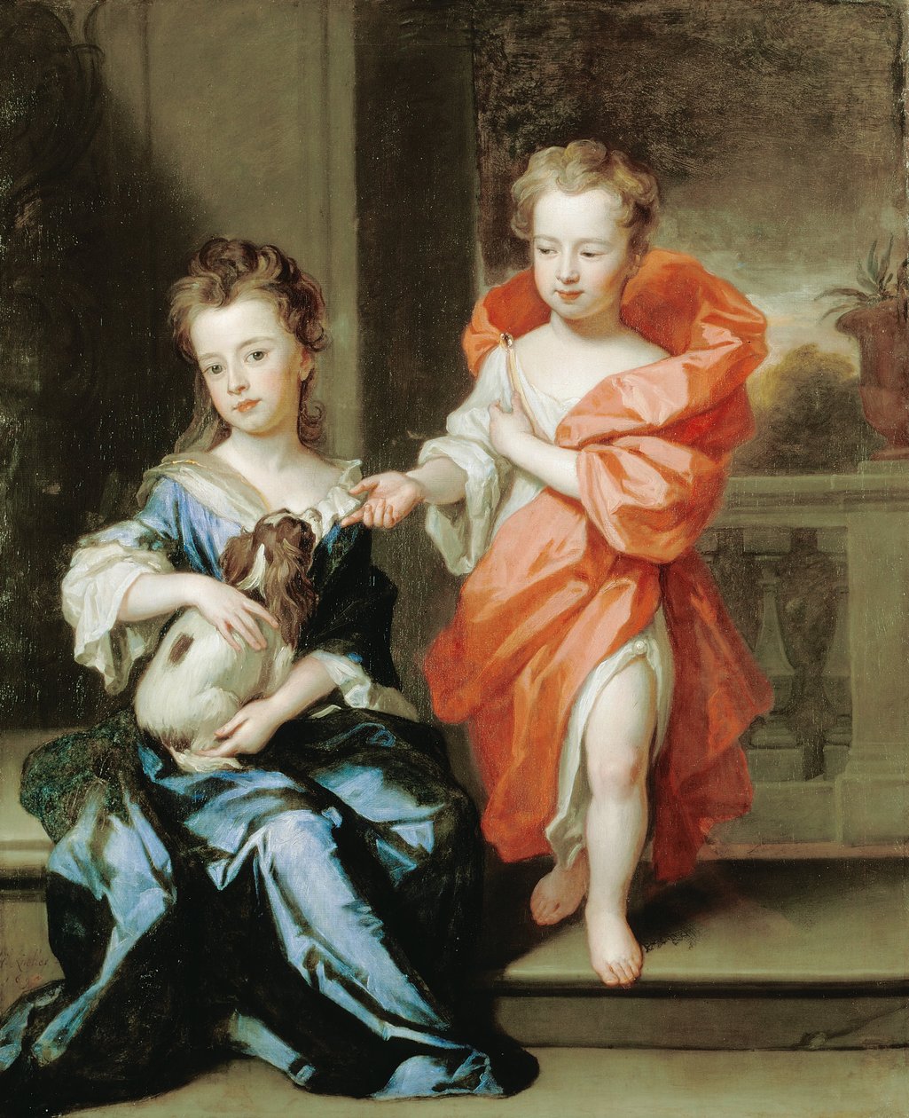 o nazwie The Howard Children autorstwa Godfrey Kneller