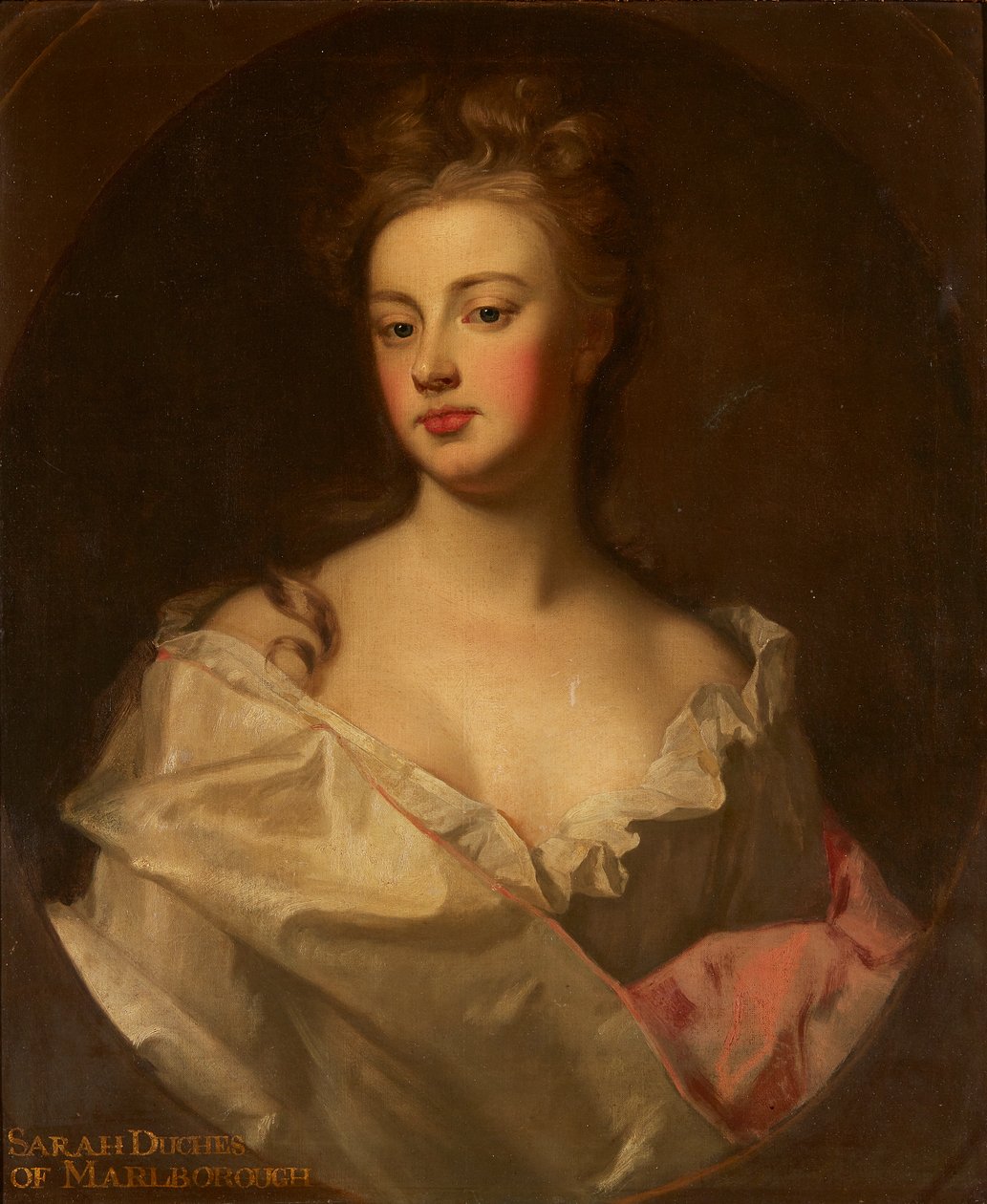 Portret Sarah, księżnej Marlborough (olej na płótnie) autorstwa Godfrey (circle of) Kneller