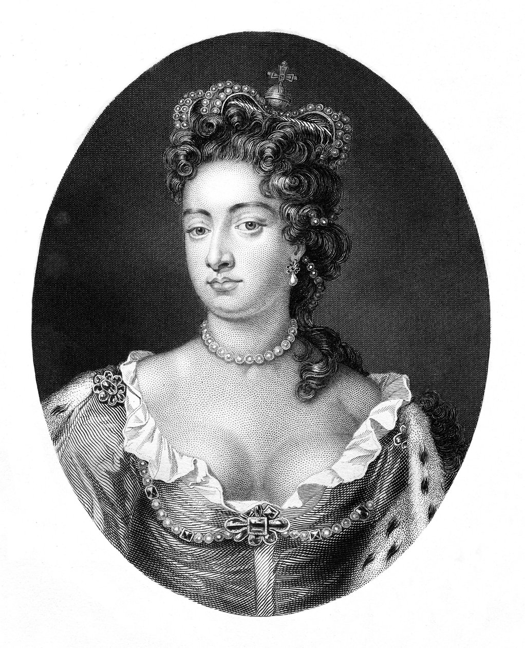 Anna Królowa Wielkiej Brytanii autorstwa Godfrey Kneller