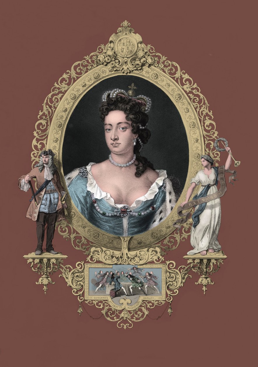 Anna Królowa Wielkiej Brytanii autorstwa Godfrey Kneller